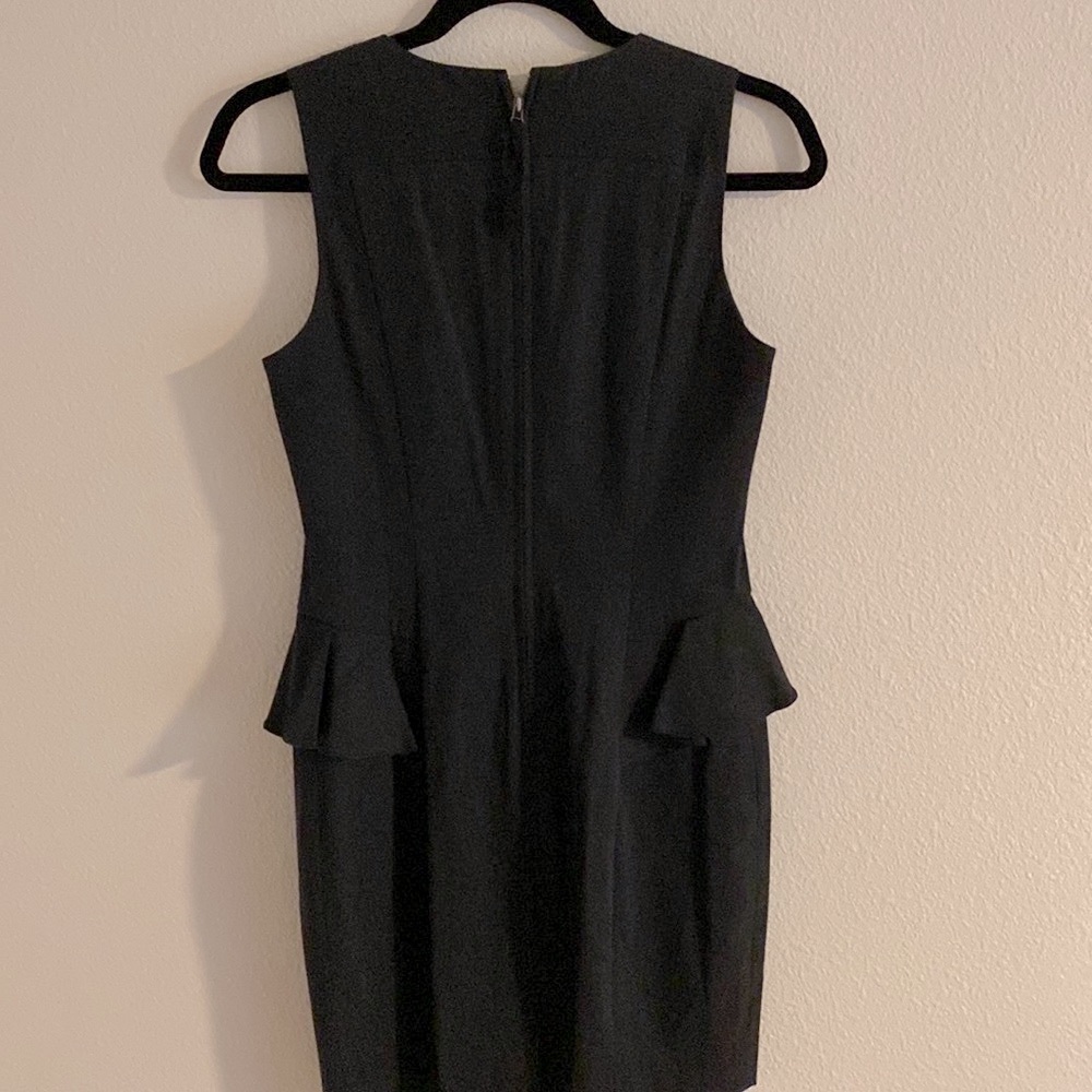 Rebecca Taylor Little Black Dress Peplum